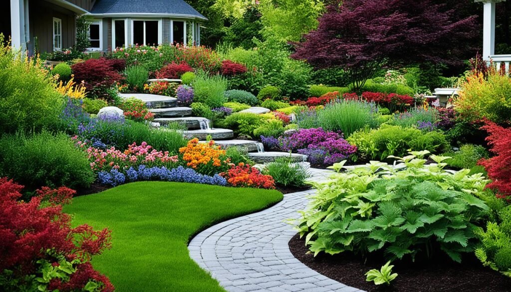 تصميم حديقة منزلية